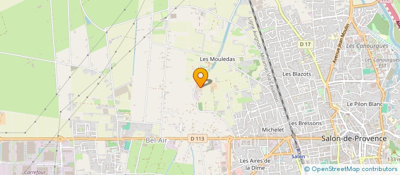 localisation de l'entreprise GFA DE LA FENIERE  SALON-DE-PROVENCE