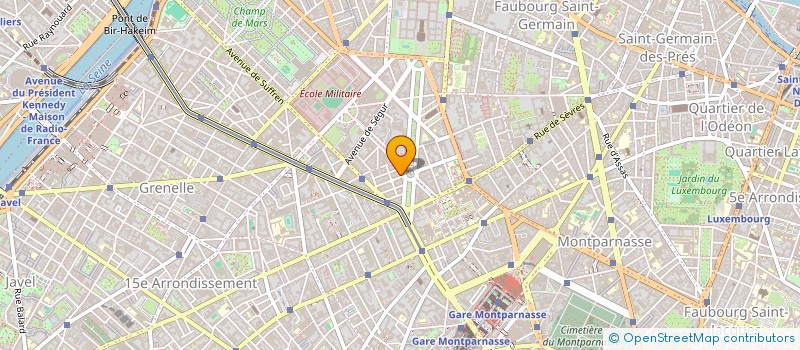 localisation de l'entreprise GFA DE LA FERME CHATEAUROUGE  PARIS