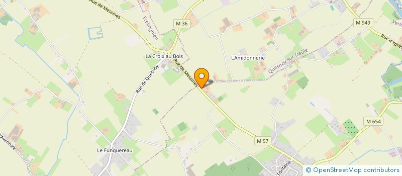 localisation de l'entreprise GFA DE LA FERME D'ARRAS  VERLINGHEM