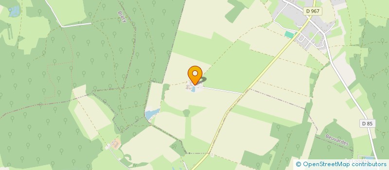 localisation de l'entreprise GFA DE LA FERME D ARTOIS  BEUVARDES