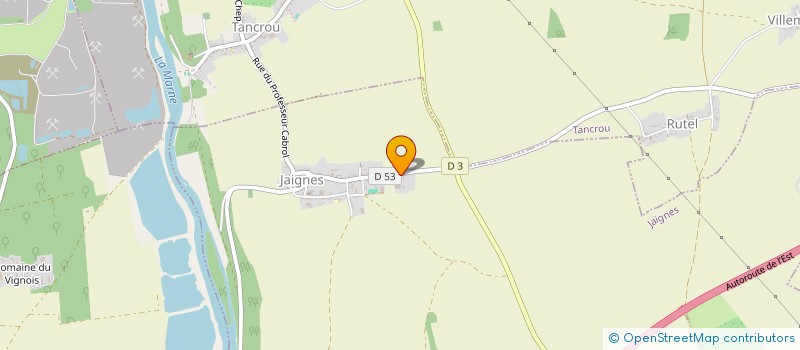 localisation de l'entreprise GFA DE LA FERME D'EN HAUT  JAIGNES