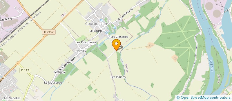 localisation de l'entreprise GFA DE LA  FERME DE BRUZOLLES  LESTIOU