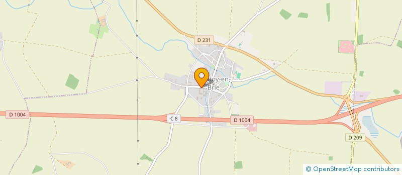 localisation de l'entreprise GFA DE LA FERME DE CHEVRY  VAUDOY-EN-BRIE