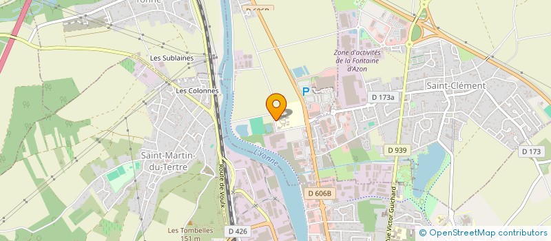 localisation de l'entreprise GFA  DE LA FERME DE GUIGNIER  SAINT-DENIS-LES-SENS