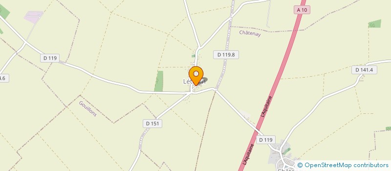 localisation de l'entreprise GFA DE LA FERME DE L'EGLISE A LETHUIN à LETHUIN
