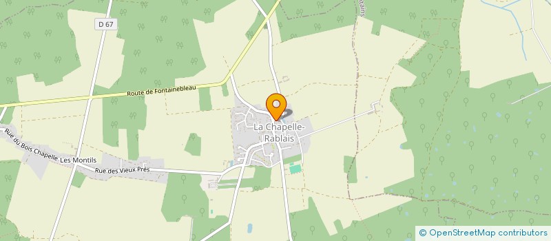 localisation de l'entreprise GFA DE LA FERME DE L EPOISSE  NANGIS