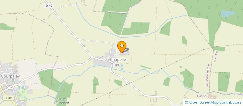 localisation de l'entreprise GFA DE LA FERME DE LA CHAPELLE à LA CHAPELLE-IGER