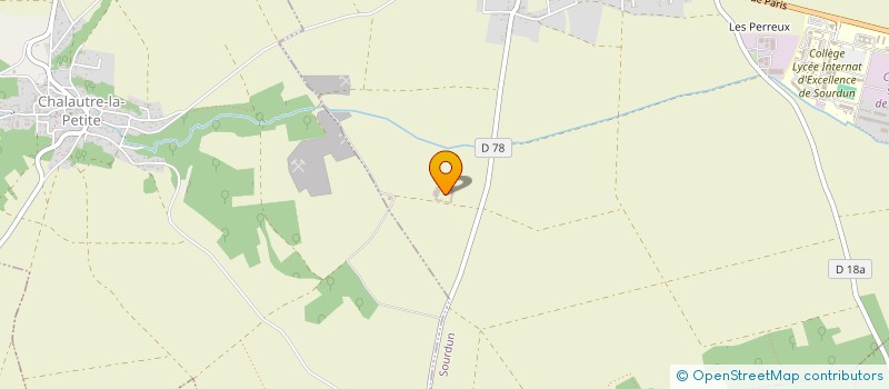 localisation de l'entreprise GFA DE LA FERME DE MONTBRON  SOURDUN