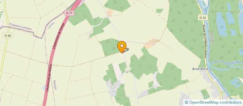 localisation de l'entreprise GFA DE LA FERME DE PITHURIN à NARGIS