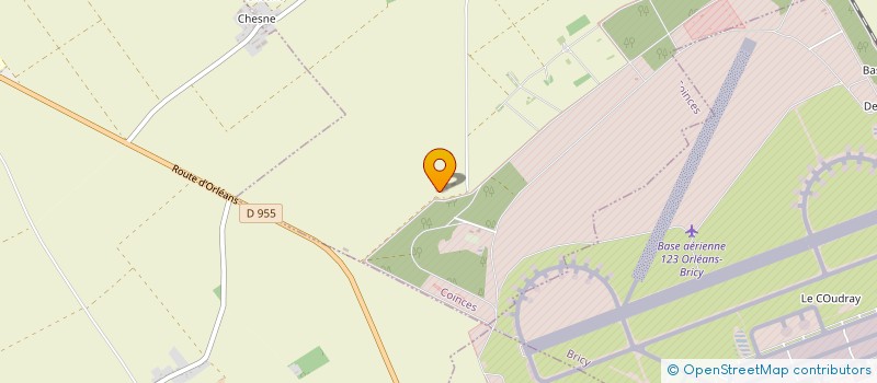 localisation de l'entreprise GFA DE LA FERME DE SENNELAY  COINCES