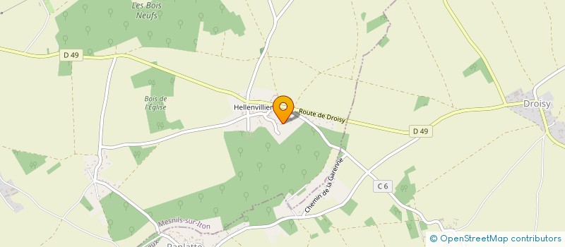 localisation de l'entreprise GFA DE LA FERME DE VILLALET  SYLVAINS-LES-MOULINS