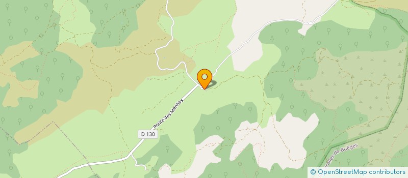 localisation de l'entreprise GFA DE LA FERME DU COULET  SAINT-MAURICE-NAVACELLES