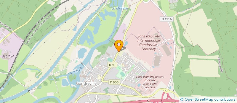 localisation de l'entreprise GFA DE LA FERME DU FAYS à GONDREVILLE