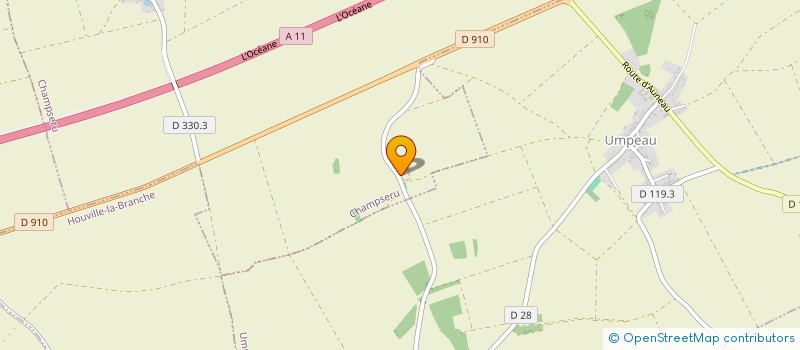 localisation de l'entreprise GFA DE LA FERME DU MONT à AUNAY-SOUS-AUNEAU