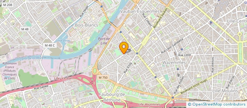 localisation de l'entreprise GFA DE LA FERME DU MOULIN à LILLE