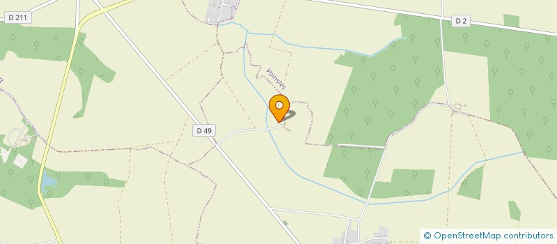 localisation de l'entreprise GFA DE LA FERME DU PLESSIS MALLET à LA CHAPELLE-IGER