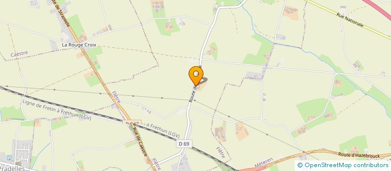 localisation de l'entreprise GFA DE LA FERME RICOUR  FLETRE