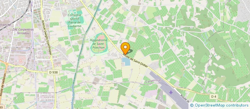 localisation de l'entreprise GFA DE LA FIGUIERE  CARPENTRAS