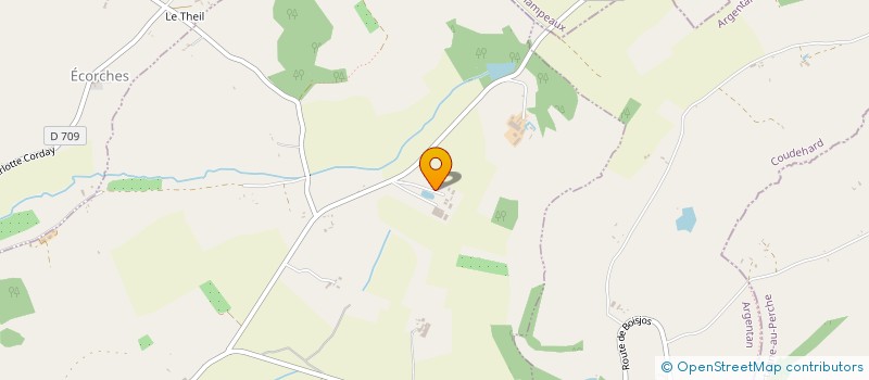 localisation de l'entreprise GFA DE LA FONDRIERE à NEAUPHE-SUR-DIVE