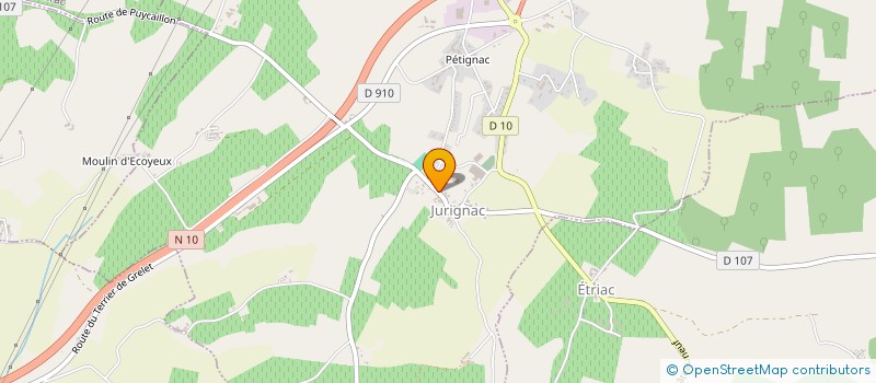 localisation de l'entreprise GFA DE LA FONTAINE à VAL DES VIGNES