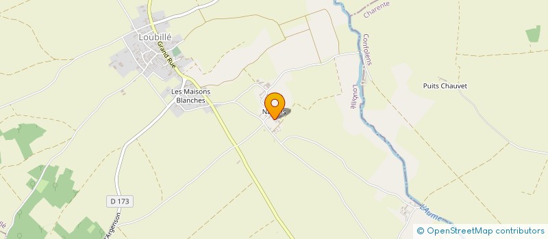 localisation de l'entreprise GFA DE LA FONTAINE AUX DAMES  LOUBILLE