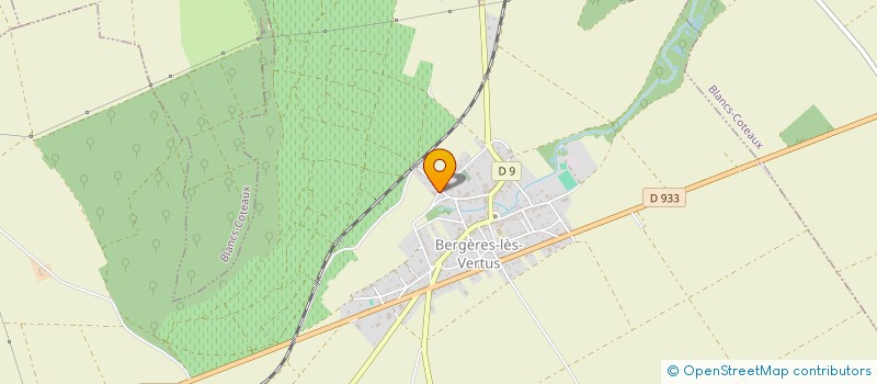 localisation de l'entreprise GFA DE LA FONTAINE SAINT MEMMIE  BERGERES-LES-VERTUS