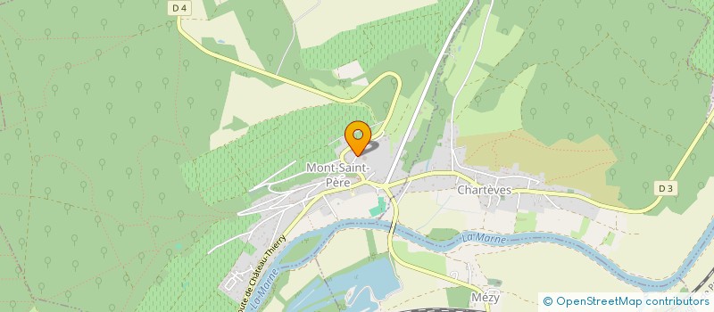 localisation de l'entreprise GFA DE LA FONTAINE STE FOY  MONT-SAINT-PERE