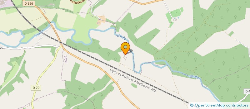 localisation de l'entreprise GFA DE LA FORGE  BAYEL