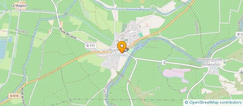 localisation de l'entreprise GFA DE LA FORGE  PUICHERIC