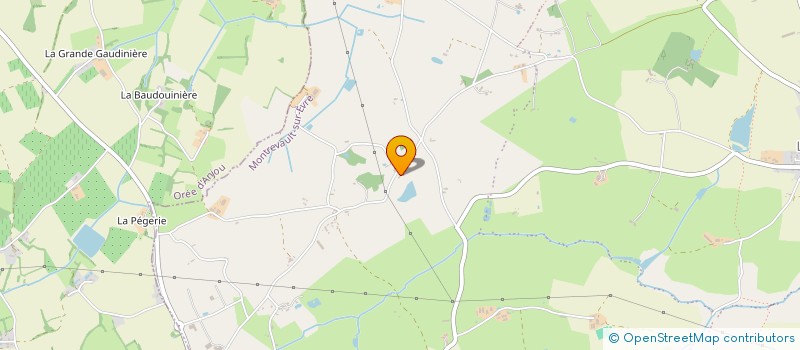 localisation de l'entreprise GFA DE LA FORTE MAISON  MAUGES-SUR-LOIRE