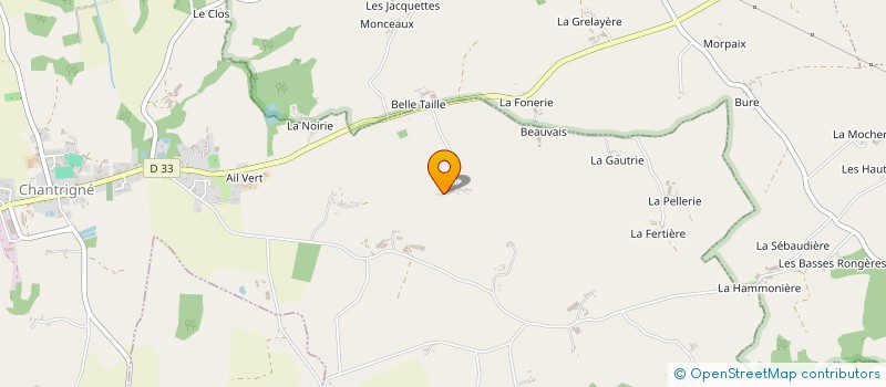 localisation de l'entreprise GFA DE LA GANDONNIERE à AMBRIERES-LES-VALLEES