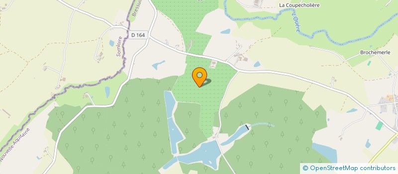 localisation de l'entreprise GFA DE LA GEORGETIERE  SAINT MAURICE ETUSSON