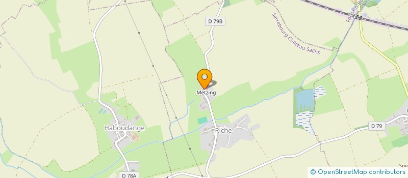 localisation de l'entreprise GFA DE LA GRAND HAIE  RICHE