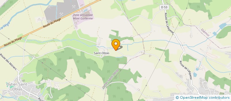 localisation de l'entreprise GFA DE LA GRAND'MAISON  OYTIER-SAINT-OBLAS