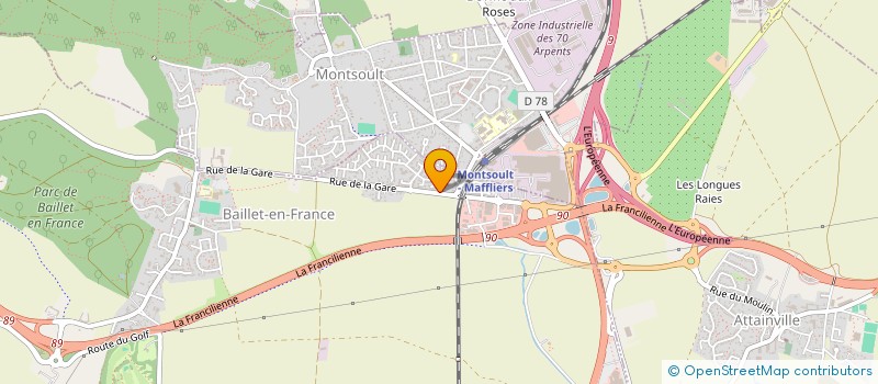 localisation de l'entreprise GFA DE LA GRANDE PIECE  PONT DE L ARCHE