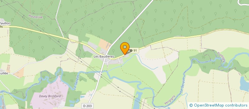 localisation de l'entreprise GFA DE LA GRANDE VALLEE à HERY