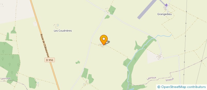 localisation de l'entreprise GFA DE LA GRANGE  VILLEGONGIS