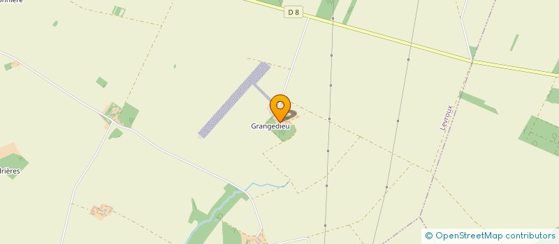 localisation de l'entreprise GFA DE LA GRANGE AILEE à LEVROUX
