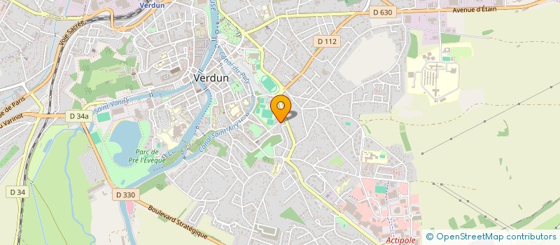 localisation de l'entreprise GFA DE LA HAIE AUX CHAMPS à VERDUN