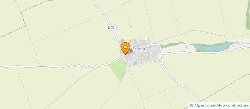 localisation de l'entreprise GFA DE LA HALLE  HERPONT