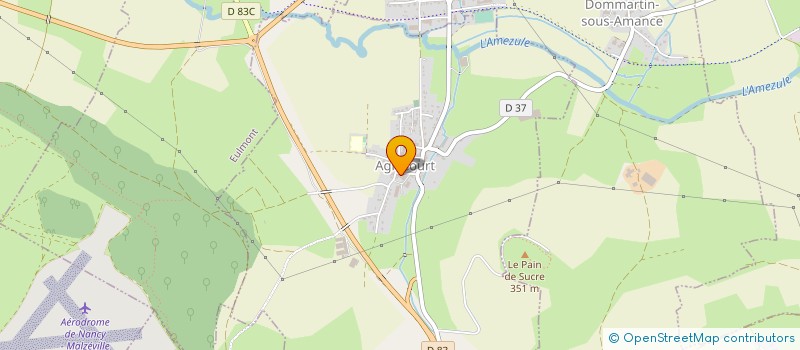 localisation de l'entreprise GFA DE LA HOUBLONNIERE  AGINCOURT