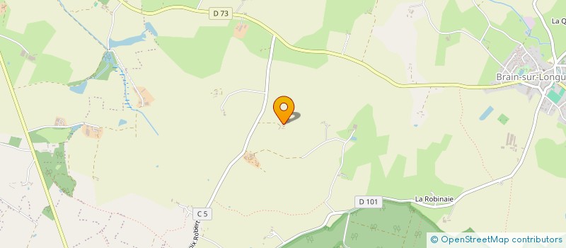 localisation de l'entreprise GFA DE LA HOUDINIERE  ERDRE-EN-ANJOU