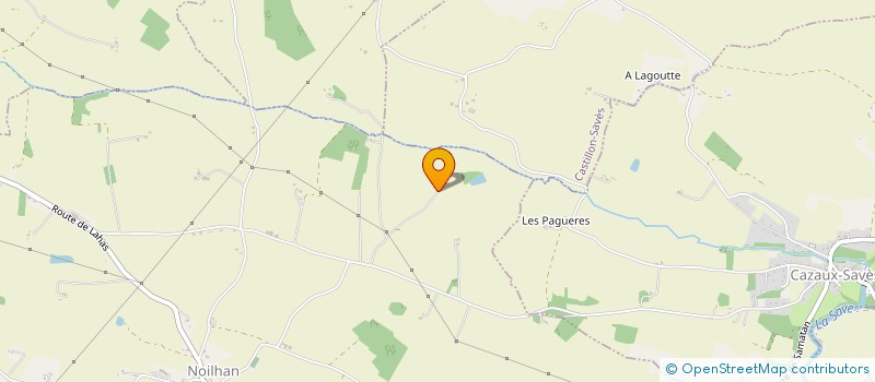 localisation de l'entreprise GFA DE LA HOUME  SAMATAN