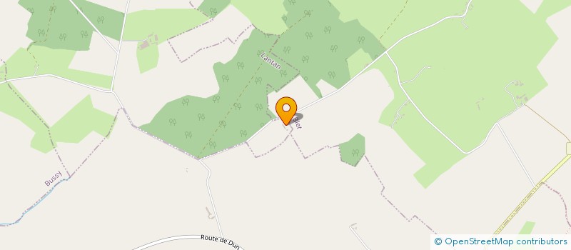 localisation de l'entreprise GFA DE LA LEUX  CERBOIS