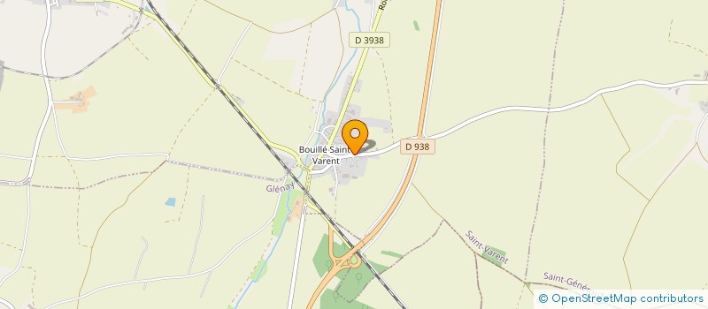 localisation de l'entreprise GFA DE LA MADELAINE  SAINT-VARENT