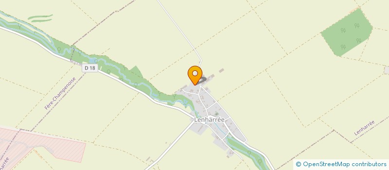 localisation de l'entreprise GFA DE LA MAISON BLANCHE  LENHARREE