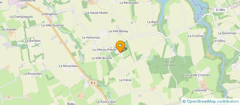 localisation de l'entreprise GFA DE LA MALLERIE à BEAUSSAIS-SUR-MER