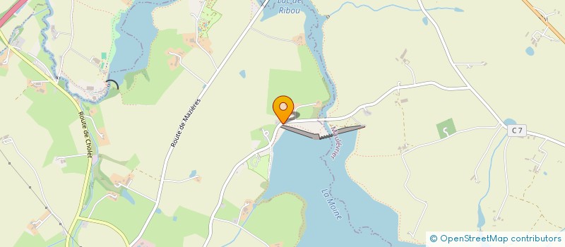 localisation de l'entreprise GFA DE LA MALMONGERE  SAINT-CHRISTOPHE-DU-BOIS