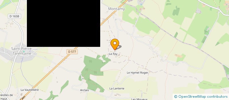localisation de l'entreprise GFA DE LA MARE à SOULEUVRE EN BOCAGE