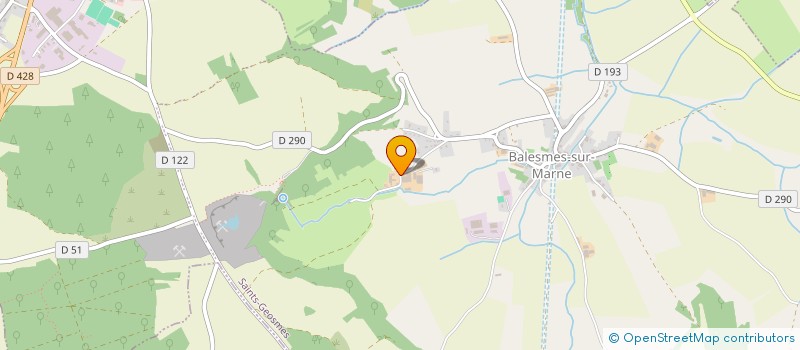 localisation de l'entreprise GFA DE LA MARNOTTE à SAINTS-GEOSMES